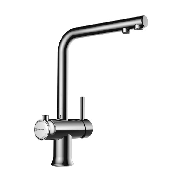 Omoikiri Hotaru-CH-WH латунь/хром/белый. Фото 1