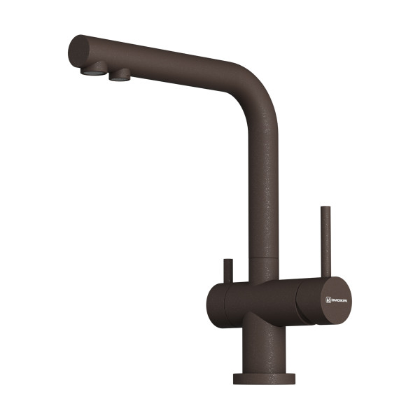 Omoikiri Nagano-P-DC латунь/темный шоколад. Фото 1