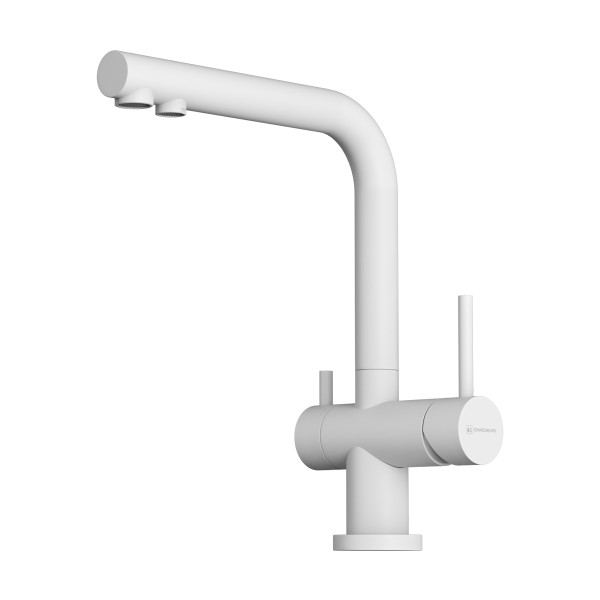 Omoikiri Nagano-P-WH латунь/белый. Фото 1