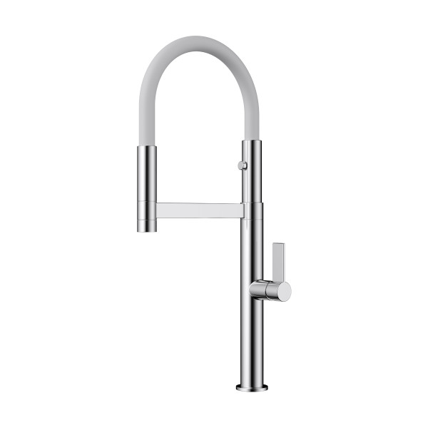 Omoikiri Osaka-C-WH латунь/хром/белый. Фото 1