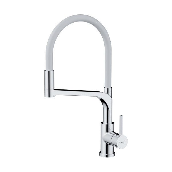 Omoikiri Sinto 2 Plus-C-WH латунь/хром/белый. Фото 1