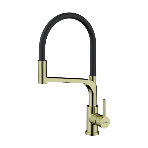 Omoikiri Sinto 2 Plus-LG-BL латунь/светлое золото/черный. Фото 1