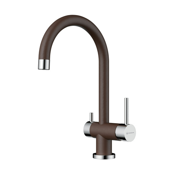 Omoikiri Yamada-DC латунь/темный шоколад. Фото 1