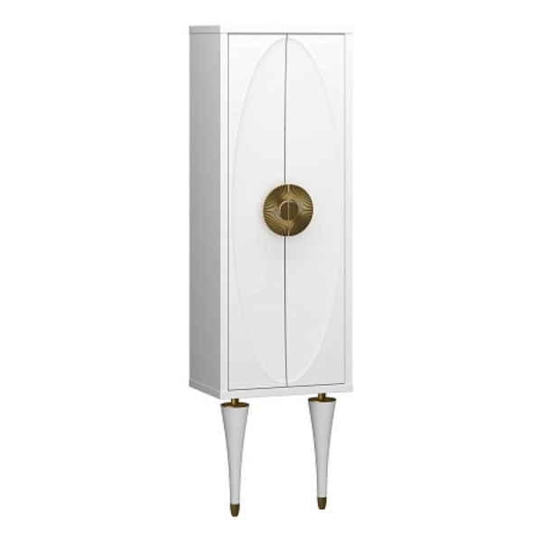 Опора OPADIRIS Ибица, белый/золото (2 шт.). Фото 1