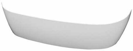 панель LoveStory II левая, белая. Фото 1