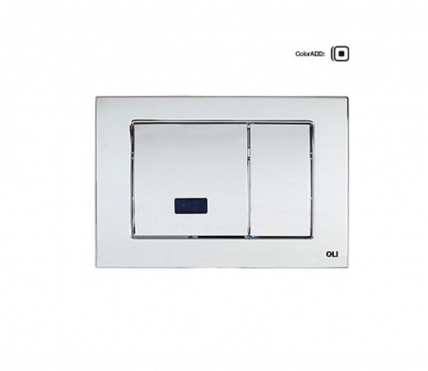 Панель слива Electra III, сенсорная, двойной слив, OLI. Фото 1