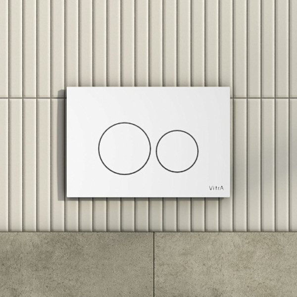 Панель смыва VITRA Origin 740-2400, белый. Фото 2