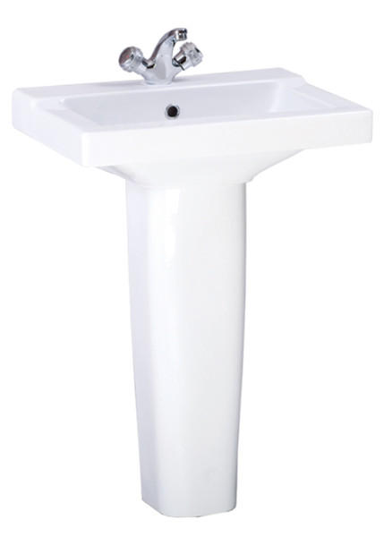Пьедестал для раковины Santeri Орион белый (1.3600.8.S00.00B.0). Фото 1