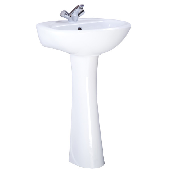 Пьедестал для раковины Santeri Соната белый (1.3601.2.S00.00B.0). Фото 1