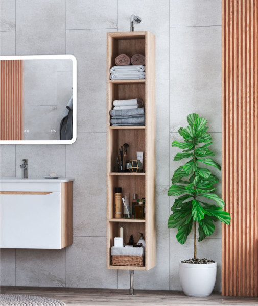 Пенал (30см) VIGO Grani  pnp.GRI.30, дуб сонома. Фото 3