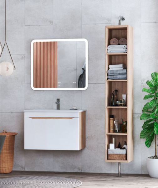 Пенал (30см) VIGO Grani  pnp.GRI.30, дуб сонома. Фото 5