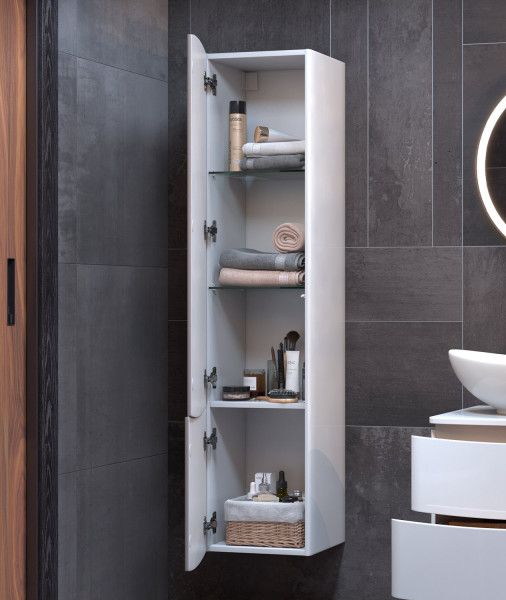 Пенал (35см) VIGO Cosmo pp.COS.35, белый. Фото 4