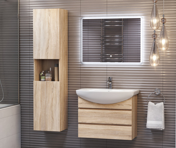 Пенал (35см) VIGO Wing pp.WIN.35 дуб сонома, дуб сонома. Фото 6