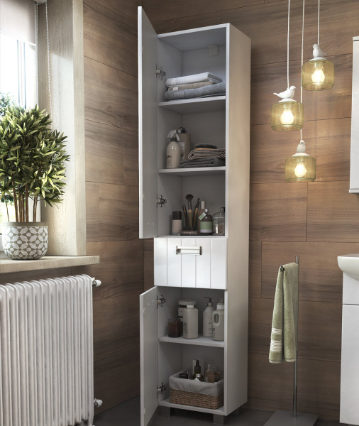 Пенал (40см) VIGO Diana pn.DIA.40, белый. Фото 3