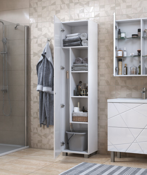 Пенал (45см) VIGO Geometry pn.GEO.45, белый. Фото 4