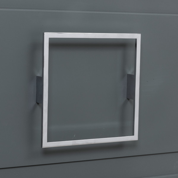 Пенал подвесной La Fenice Cubo FNC-05-CUB-G-30, серо-зеленый. Фото 8