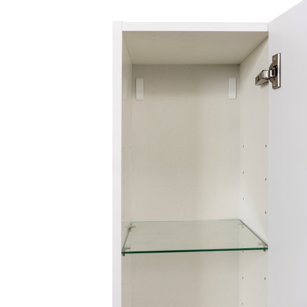 Пенал подвесной La Fenice Elba FNC-05-ELB-B-30, белый. Фото 5