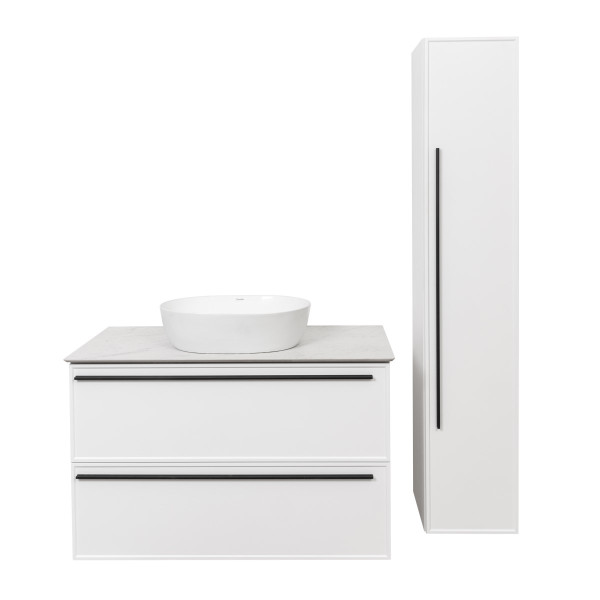 Пенал подвесной La Fenice Elba FNC-05-ELB-B-30, белый. Фото 6