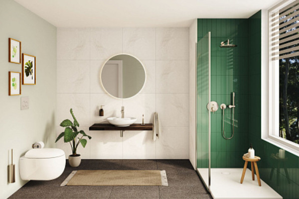 Переходник Vitra Origin A4262534 для ручного душа, настенный крепеж, брашированный никель. Фото 2