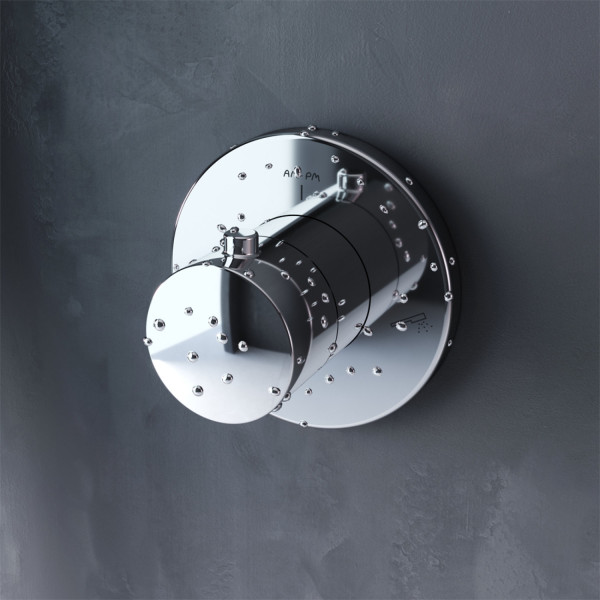 Переключатель на три положения, монтируемый в стену. Фото 2