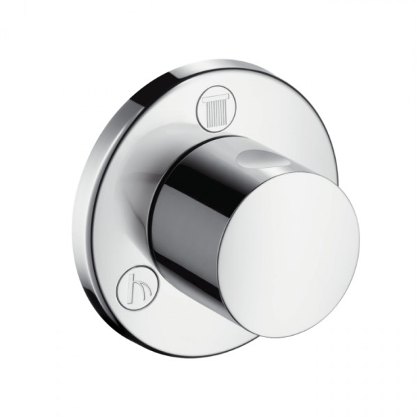Переключатель потоков Hansgrohe Trio/Quattro S, СМ, 3/4, хром (15932000). Фото 1