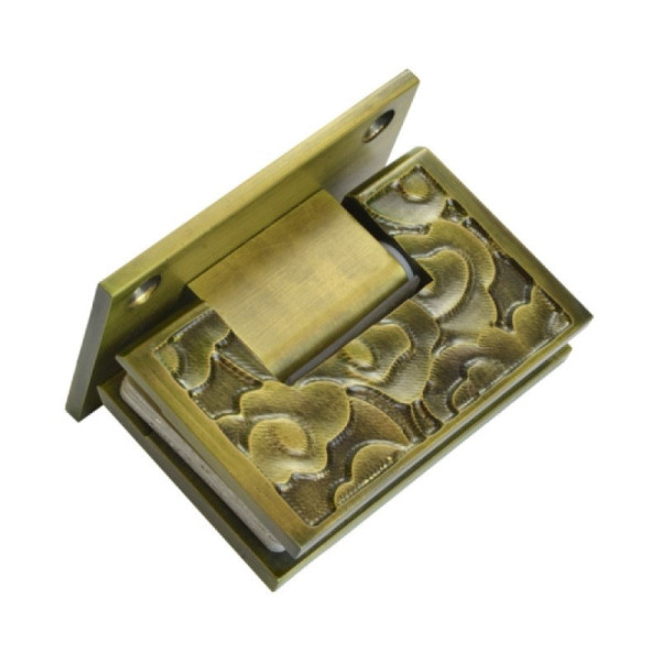 Петля для стеклянных ограждений Bronze de Luxe 1818, бронза. Фото 1