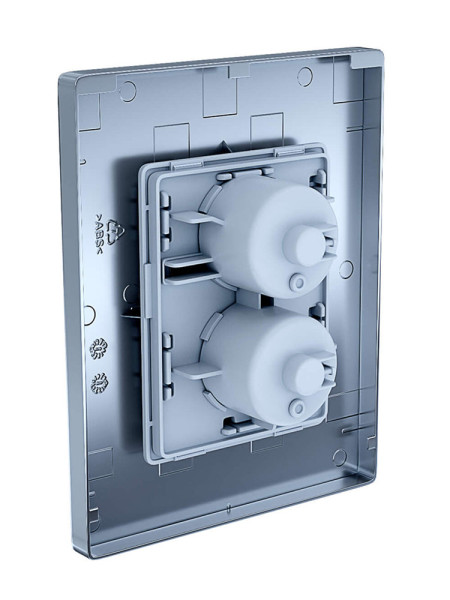 PNN-0000002 (025BQ) Панель смыва Хром для INSP-0000002 Pneumo N. Фото 3