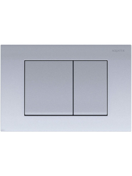 PNS-0000003 (001CQ) Панель смыва Хром матовая для INSP-0000001 Pneumo S(клавиши квадрат). Фото 1