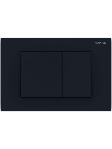 PNS-0000005 (001DQ) Панель смыва Черная матовая для INSP-0000001 Pneumo S (клавиши квадрат). Фото 1