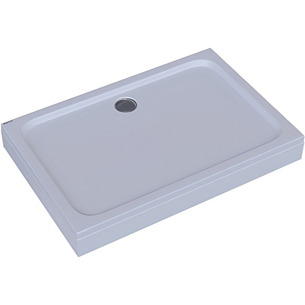 Поддон акриловый, прямоугольный, с ножками и съемной панелью. БЕЗ СИФОНА. 120*80*15. Фото 2