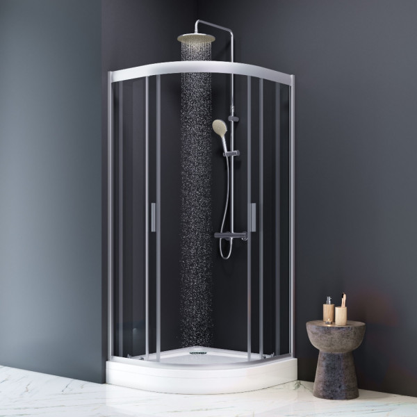 Поддон душевой 90х90 см, с сифоном. Фото 2