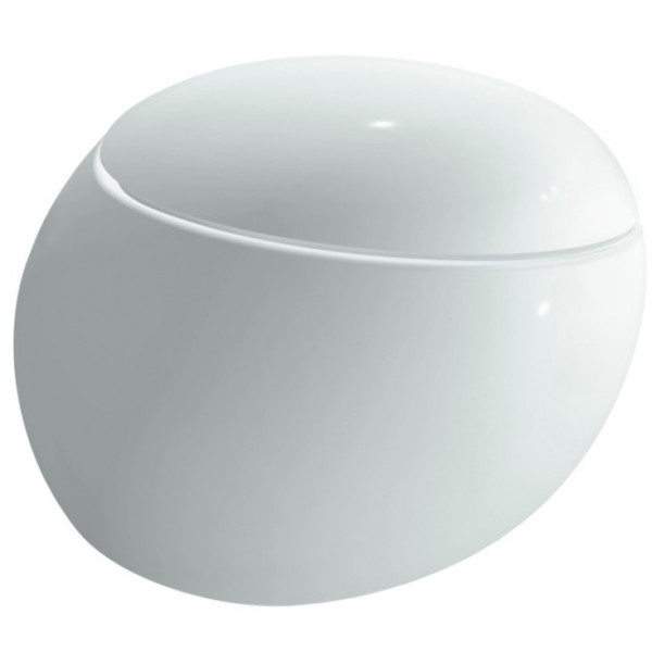 Подвесной безободковый унитаз Laufen Alessi One (8.2097.1.400.000.1). Фото 1