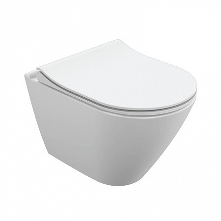 Подвесной унитаз Cersanit CITY OVAL Clean On DPL EO slim. Фото 1