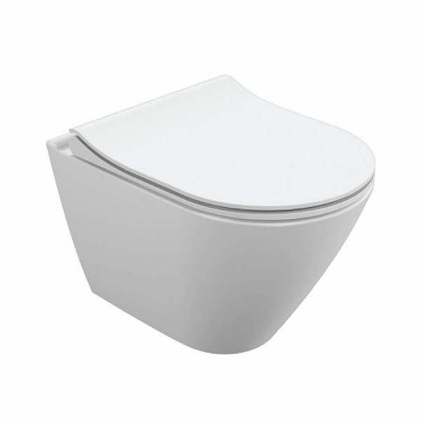 Подвесной унитаз Cersanit CITY OVAL Clean On DPL EO slim. Фото 1