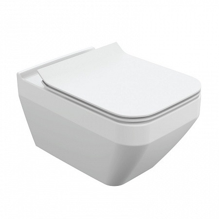 Подвесной унитаз Cersanit CREA SQUARE Clean On DPL EO slim. Фото 1