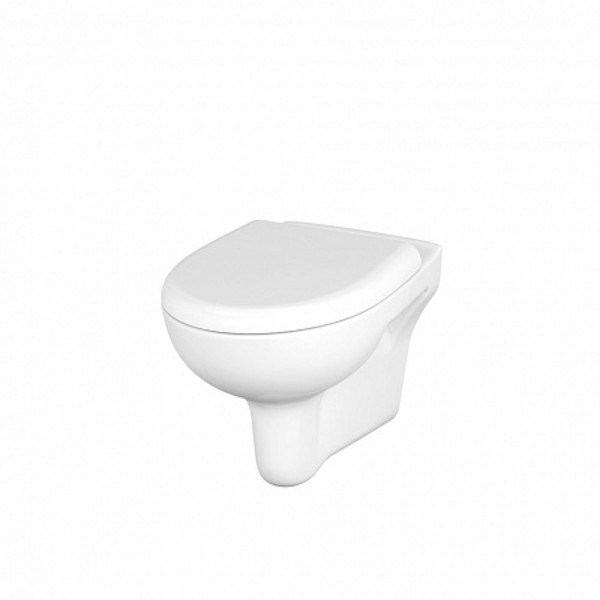 Подвесной унитаз Cersanit NATURE Clean On DPL EO. Фото 1