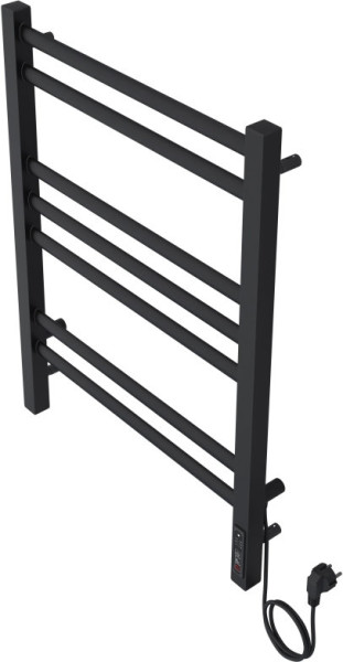 Поларис П7 500х700 электрический (quick touch) Полотенцесушитель Aquatek (черный муар). Фото 3