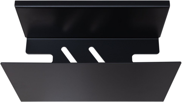 Полка Aquanet Магнум 20x120 черная матовая. Фото 1