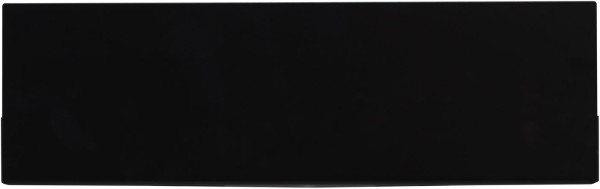 Полка Aquanet Магнум 28x28 черная матовая, угловая. Фото 1