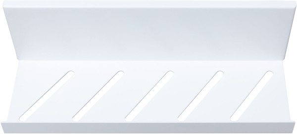 Полка Aquanet Магнум 30x80 белая матовая, открытая. Фото 1