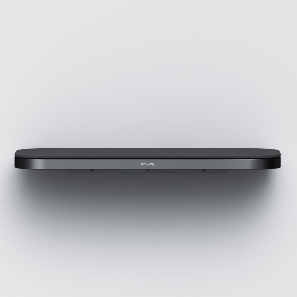 Полка для душа прямая, черный. Фото 3