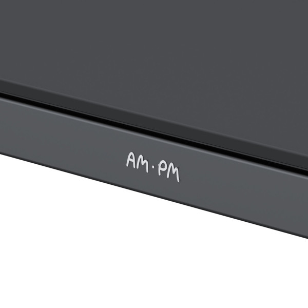 Полка для душа прямая, черный. Фото 5