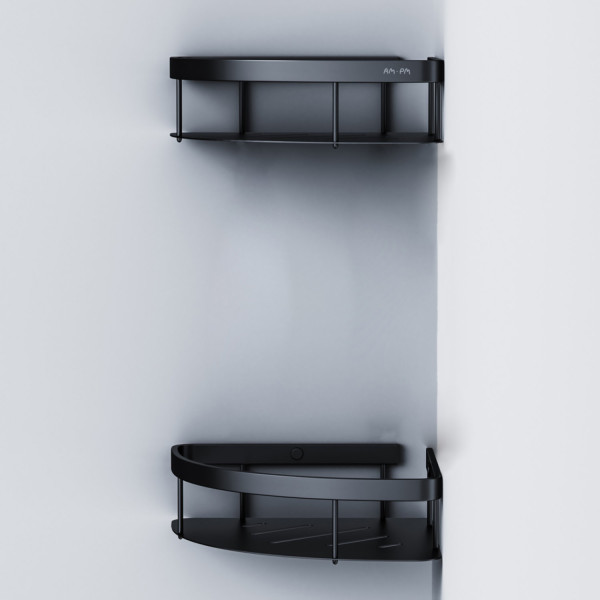 Полка для душа угловая двойная. Фото 3