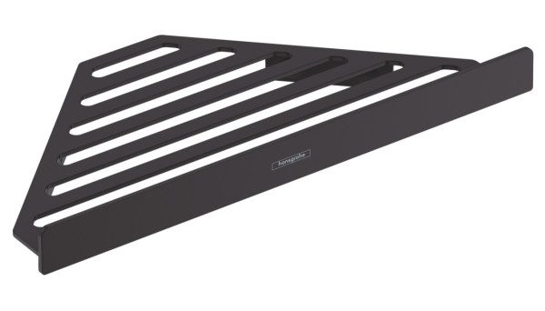 Полка для душа угловая Hansgrohe AddStoris, матовый чёрный (41741670). Фото 1