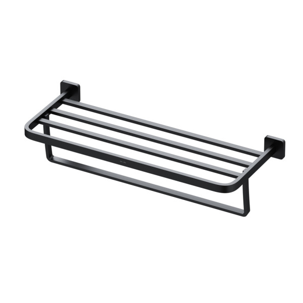 Полка для полотенец, черный. Фото 6