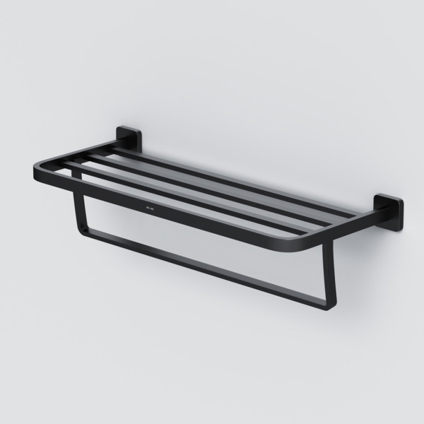 Полка для полотенец, черный. Фото 2