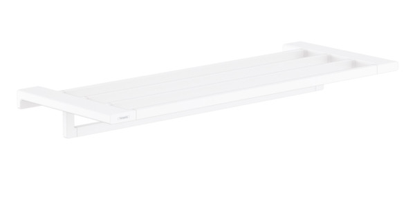 Полка для полотенец Hansgrohe AddStoris 648 мм, матовый белый (41751700). Фото 1