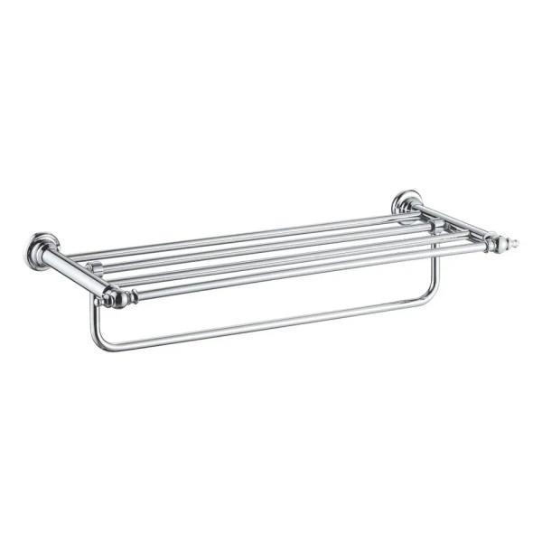 Полка для полотенец Rose RG1108, хром. Фото 1