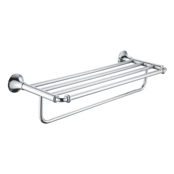 Полка для полотенец Rose RG1208, хром. Фото 1