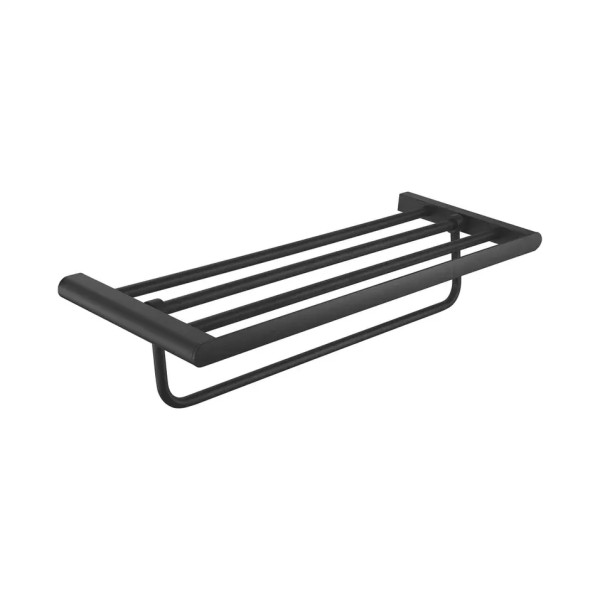 Полка для полотенец Rose RG1708H, черный. Фото 1